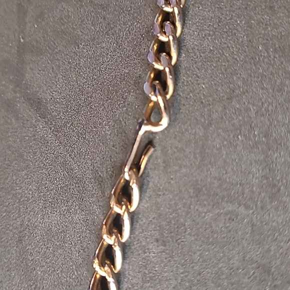 Republique Francaise Gold Copper Toned Coin Medalluon Chain Necklace Or Belt - Picture 4 of 4